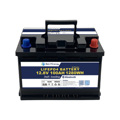 주문 벨리 과전류 보호 현명한 BMS 건전지 팩 12V 100ah 리드 산 대체 online manufacture