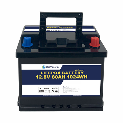주문 벨리 에너지 5000 사이클 12v 80ah Lifepo4 배터리 가전용품 잠수함 online manufacture
