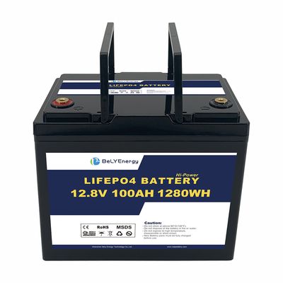 주문 벨리 에너지 통신 스테이션 RV를 위한 12V 100AH LiFePo4 배터리 online manufacture
