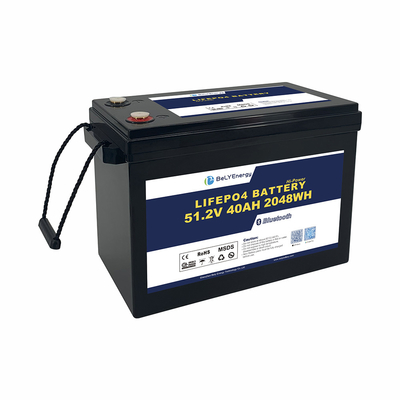 주문 벨리 에너지 5000 사이클 40AH 48V LiFePO4 배터리 요치용 100% DOD 태양광 사용 online manufacture