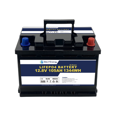 주문 딥 사이클 재충전 12v 105ah 리?? 배터리 태양광 발전 시스템 에너지 저장 online manufacture