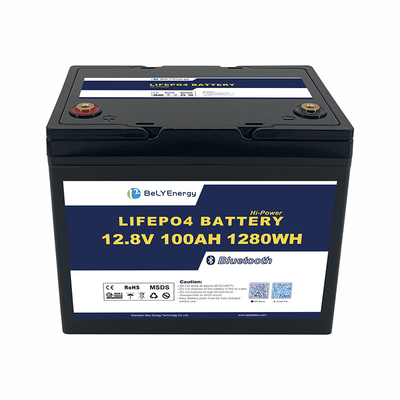 주문 IP65 방수 3.5V 셀 균형 리?? 배터리 12V100Ah 태양 배터리 리?? online manufacture