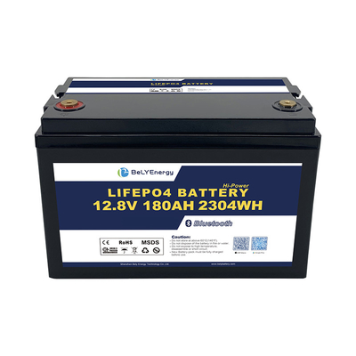 주문 휴대용 해상 리?? 배터리 2304Wh 에너지 260A 최고 충전 12.8V180Ah online manufacture