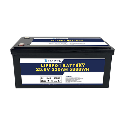 주문 IP65 방수 고성능 24V 230Ah LiFePO4 배터리 online manufacture