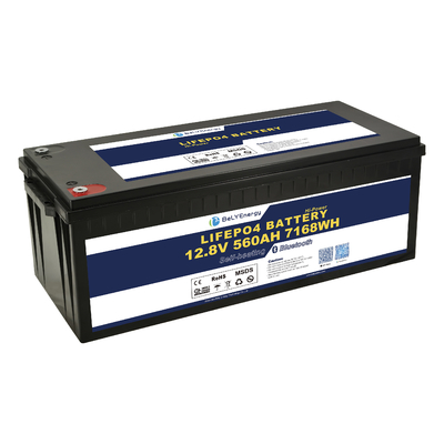 주문 ABS 셸 긴 수명 12.8V 560Ah LiFePO4 리?? 배터리 블루투스 연결 online manufacture