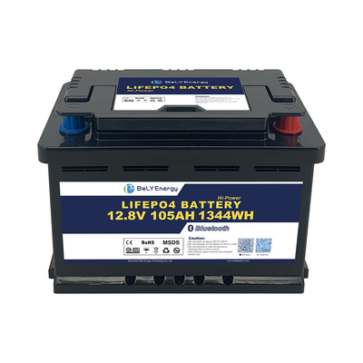 주문 H6 DIN 케이스 리?? 배터리 BT 12V 105AH RV 카라반 에너지 저장 online manufacture