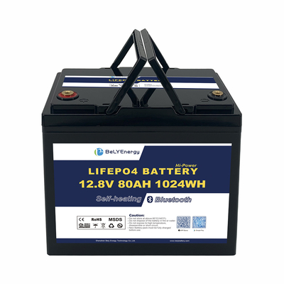 주문 충전 가능한 12V80AH 리?? 배터리 BT 및 자체 난방 online manufacture