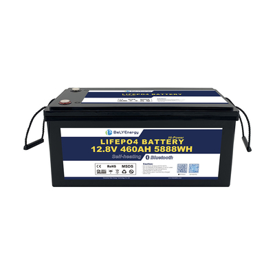 주문 하이 용량 12V 460AH LiFePO4 리?? 배터리 200A 전류 BMS와 BT 및 자체 난방 online manufacture