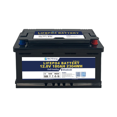 주문 블루투스 및 저온용 자체 발열 기능이 있는 나사 고정 H8 DIN 케이스 12V 180AH RV 배터리 online manufacture