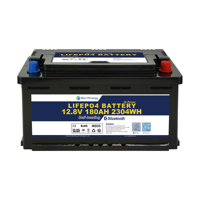 주문 벨리 에너지 내장 BMS 12V180AH IP65 방수 가정용 48v 전기 자동차 태양 에너지 저장 online manufacture