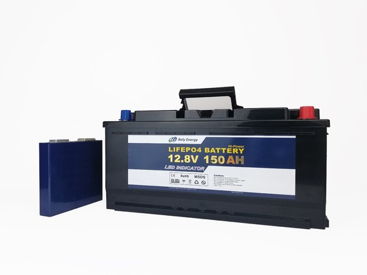 주문 LCD 모니터링과 1920WH 재충전이 가능한 LiFePO4 배터리 12V 150AH online manufacture