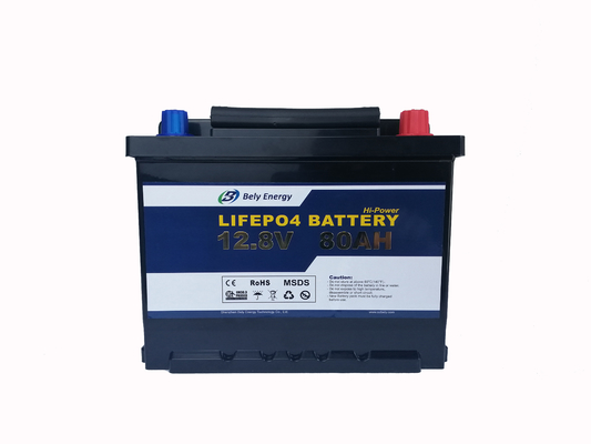 주문 100% DOD 80 Amp Hour 12V LiFePo4 Battery Rechargeable Lifepo4 Caravan Battery online manufacture