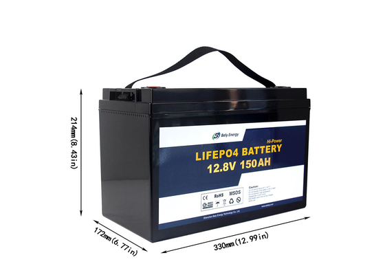 주문 CE MSDS 12V 150AH Rechargeable LiFePO4 Battery For Golf Cart online manufacture