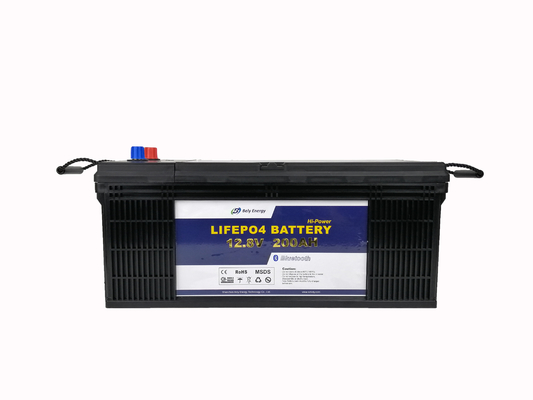 주문 재충전이 가능한 2560Wh 12v 200ah 리튬 철 Lifepo4 딥 사이클 전지 online manufacture