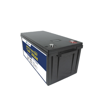 주문 12V 200Ah 리튬 이온 인산 광물 건전지 팩 LED 라이트 모터홈 집 전지 online manufacture