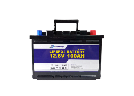 주문 야영하기 위한 어선 RV 로봇 12V LiFePo4 전지 12 볼트 100ah 리튬 배터리 online manufacture