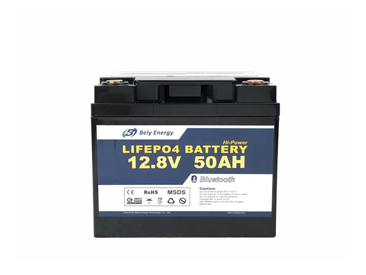 주문 BMS 블루투스 4.0 12V LiFePo4 전지 50 암프 시간수 리튬 이온 전지 online manufacture