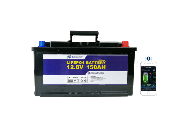 주문 난민 선박을 위한 12V 150 암프 시간수 전기 골프 푸시 카트 리튬 배터리 online manufacture