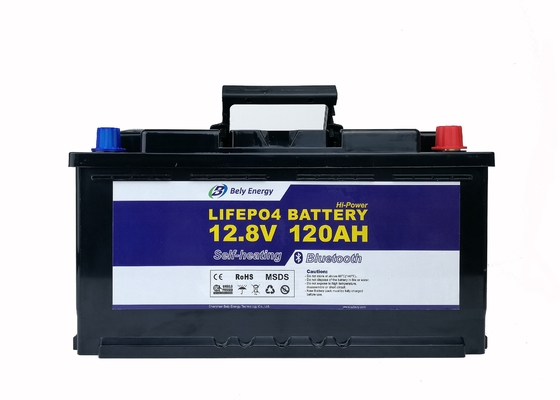 주문 BT4.0 120Ah 12V Lithium Leisure BatteryLithium Iron Phosphate Deep Cycle Battery online manufacture