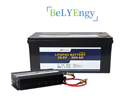 주문 프리즘 RV 해양 의지 어선 24V LiFePo4 배터리 200AH online manufacture
