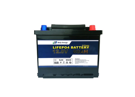 태양 에너지 시스템을 위한 자동차 업 Lifepo4 12V 80AH RV 리튬 배터리