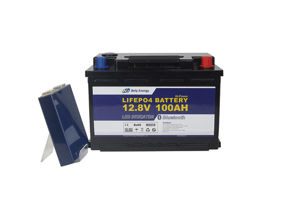 Bely 12V 100Ah Led Light Lithium Battery For Elecric Wheelchairs